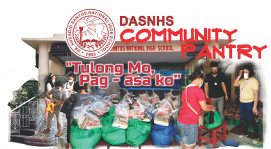 DASNHS Faculty and Employees Association Initiates School Pantry